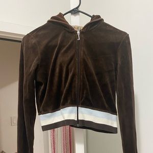 SOLD juicy couture cropped hoodie